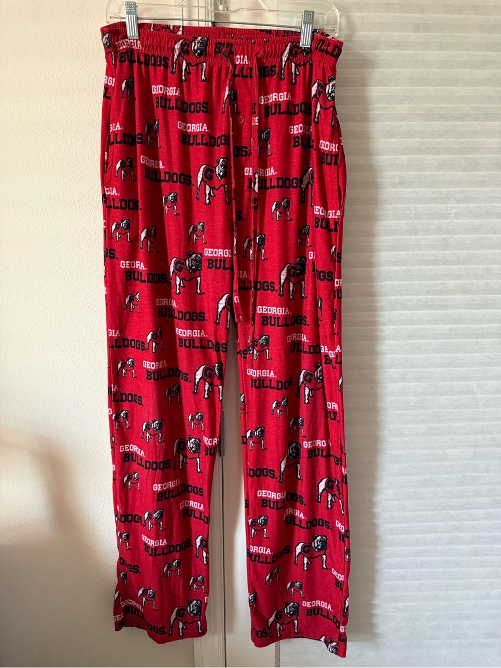 Red Georgia Bulldogs Lounge Pants